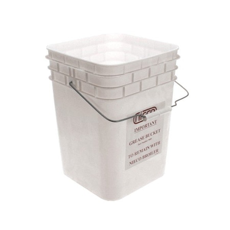 Nieco Grease Pail W/O Lid 4 Gal. W/L For - Part No 9089-01 9089-01